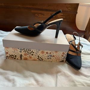 Franco Sarto Suede Heels